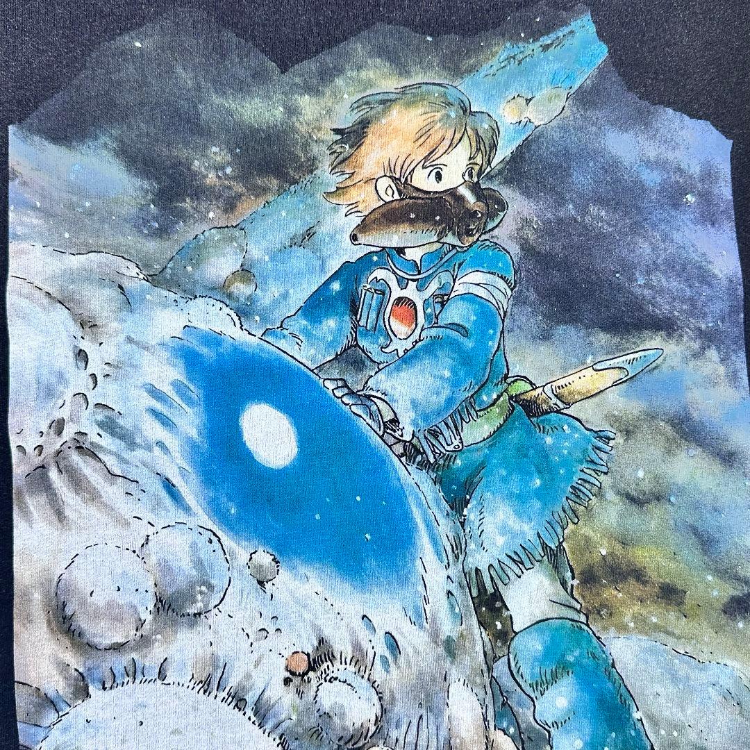 f*.様 風の谷のナウシカ ジブリ Tシャツ 黒 XL 海外限定