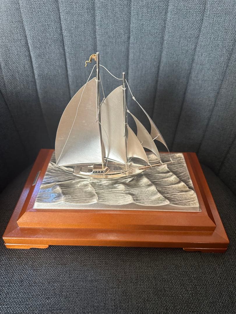 工芸品 SILVER YACHT 985 TAKEHIKO