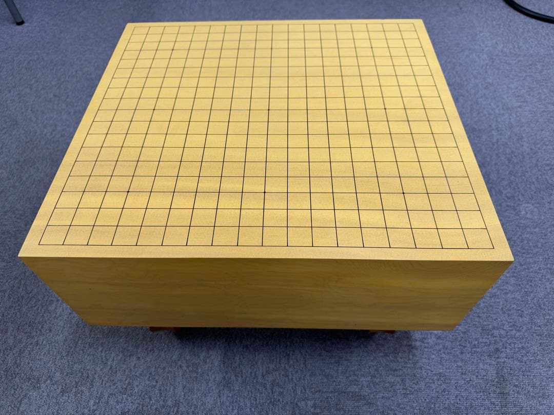 木製囲碁セット 白黒碁石付き