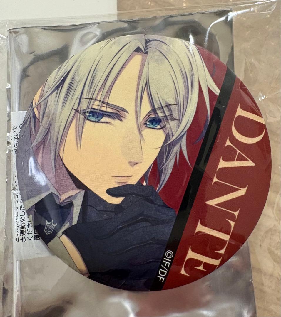 オトメイト ピオフィオーレの晩鐘 ダンテ マット缶バッジ