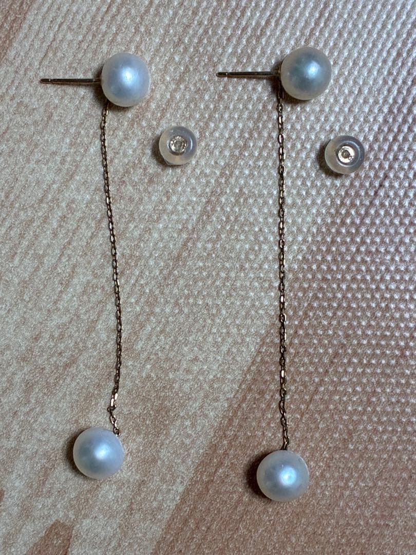 SIENA ROSE シエナロゼ　10金　パールピアス　10K K10