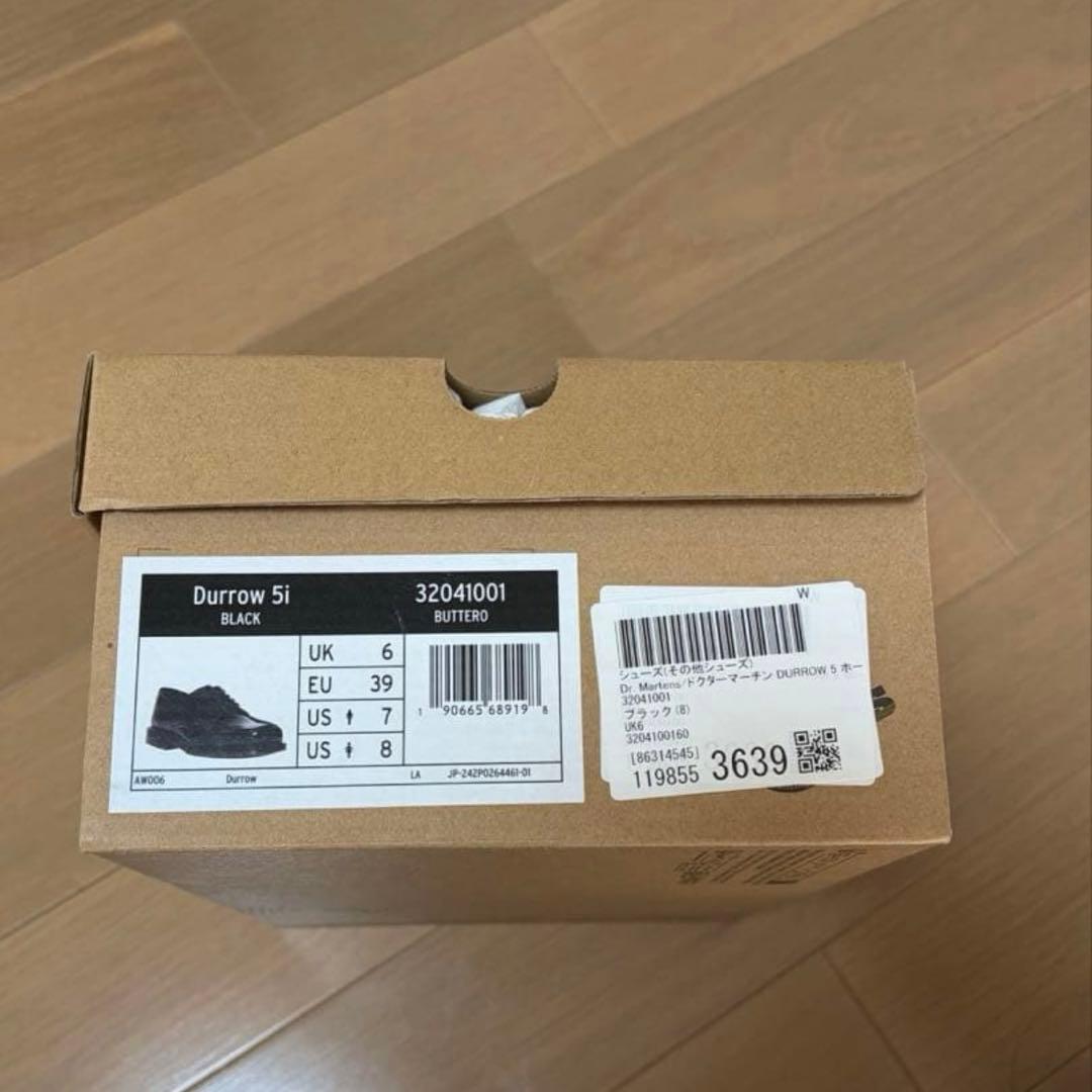 Dr.martens Durrow スクエアトゥ 5i US7