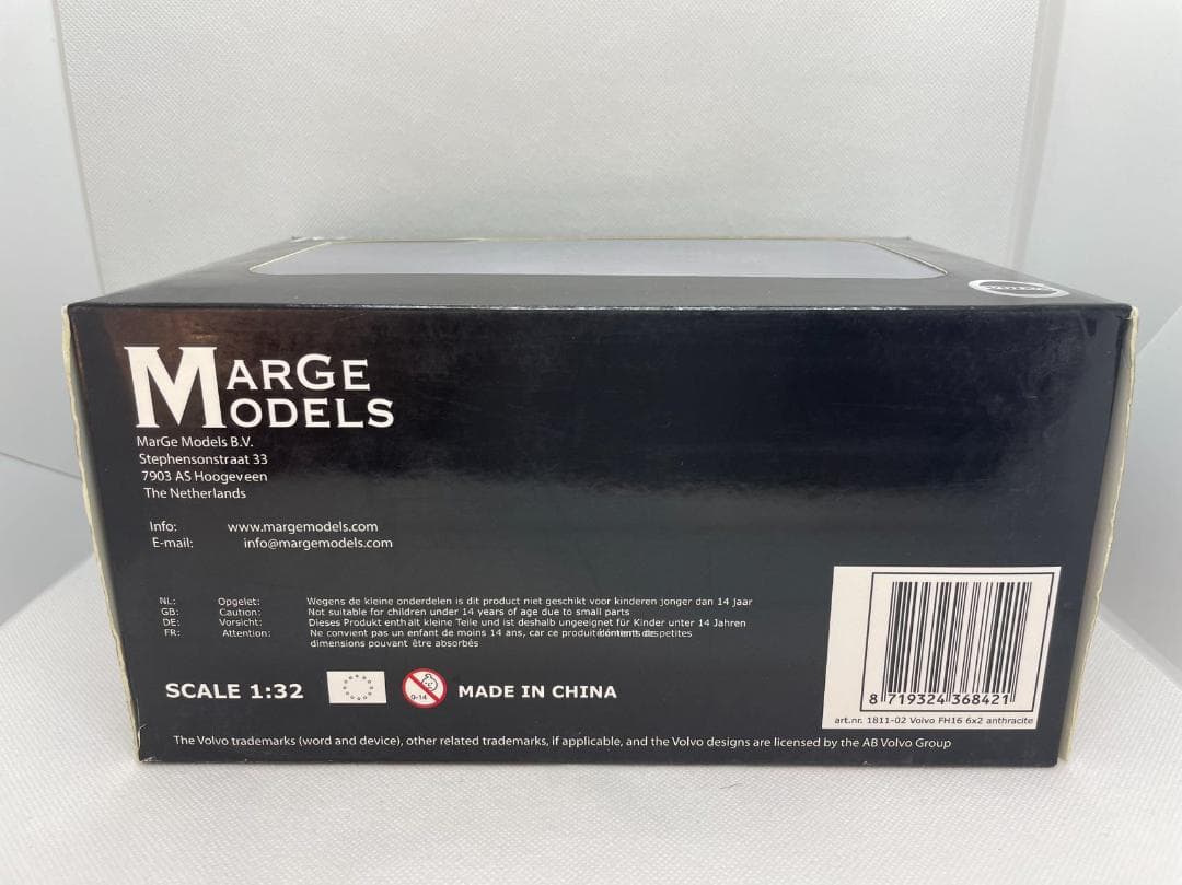 11R-006 Marge Models 1/32 ボルボ FH16 6x2