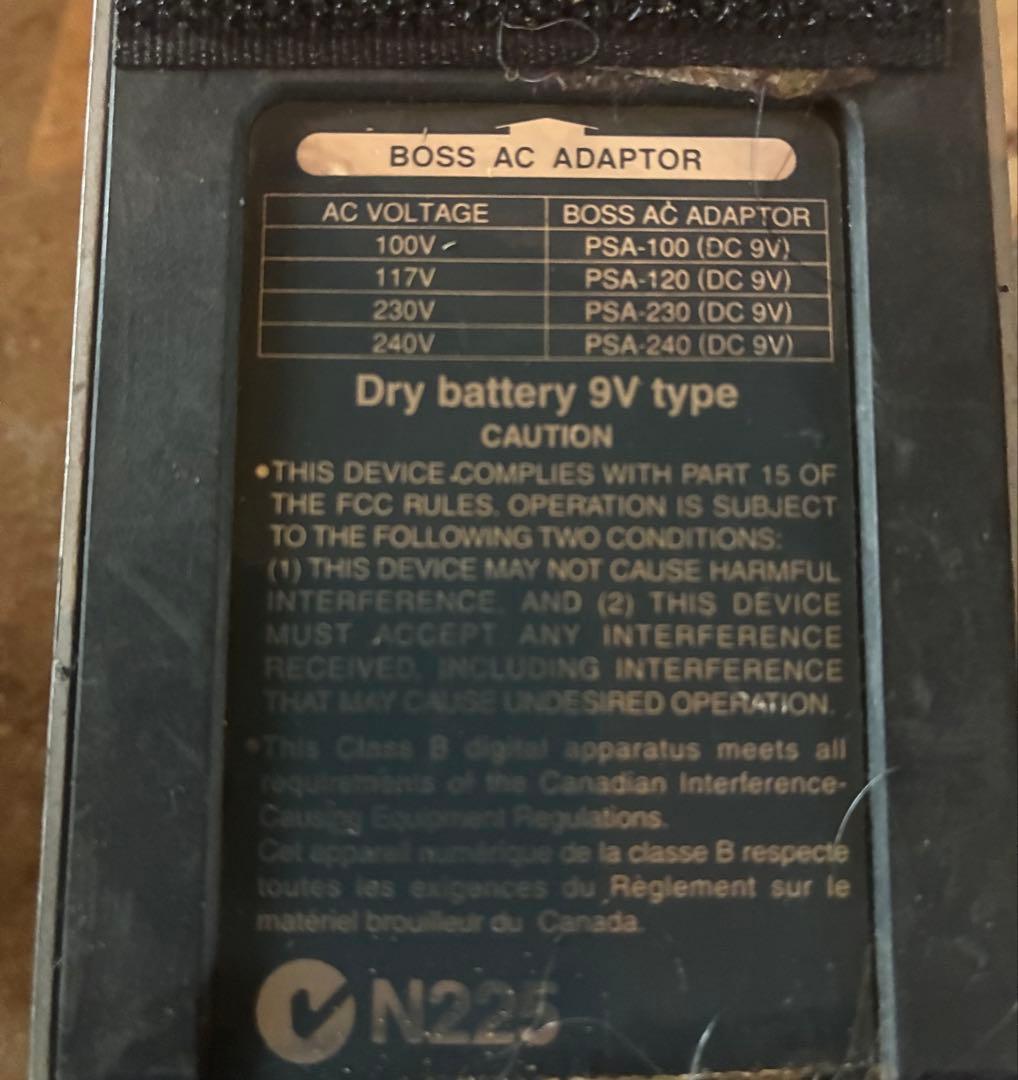 ギター BOSS Digital Delay DD-5