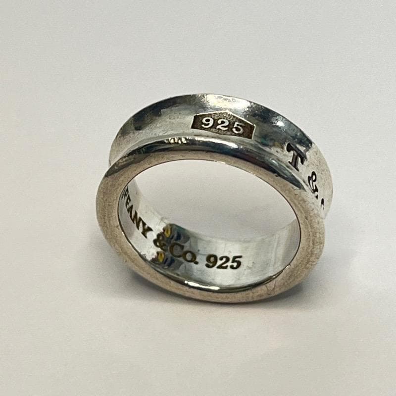 TIFFANY&Co. ナローリング 1837 シルバー SV925