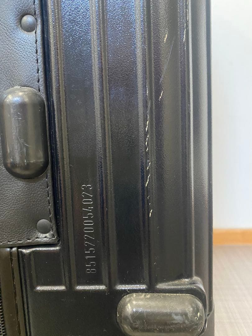 ※難あり　リモワ　黒スーツケース　ジャンク品