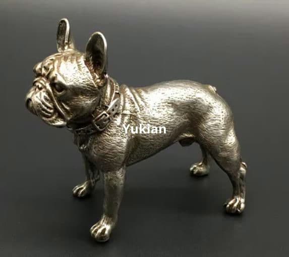 銅細工 沙皮犬 犬 装飾品 工芸品 美術品 置物