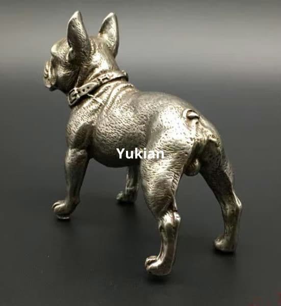 銅細工 沙皮犬 犬 装飾品 工芸品 美術品 置物