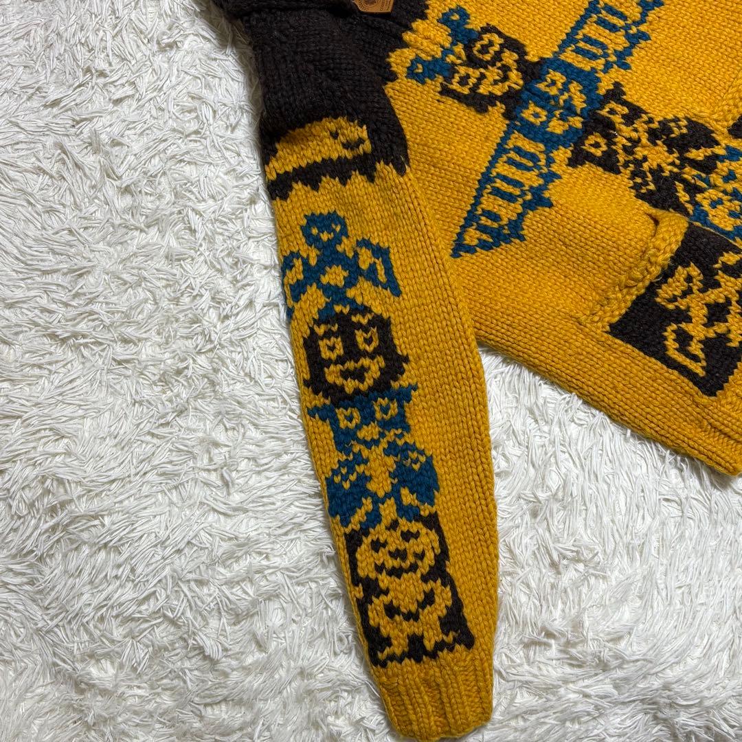 CANADIAN SWEATER カウチンセーター トーテムポール 古着