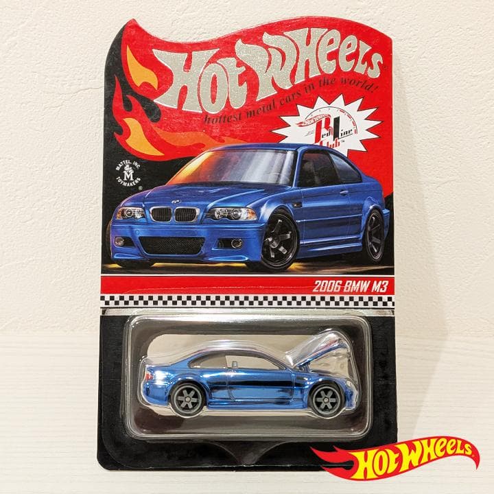 RLC 限定 ホットウィール　2006 BMW M3　ブルー