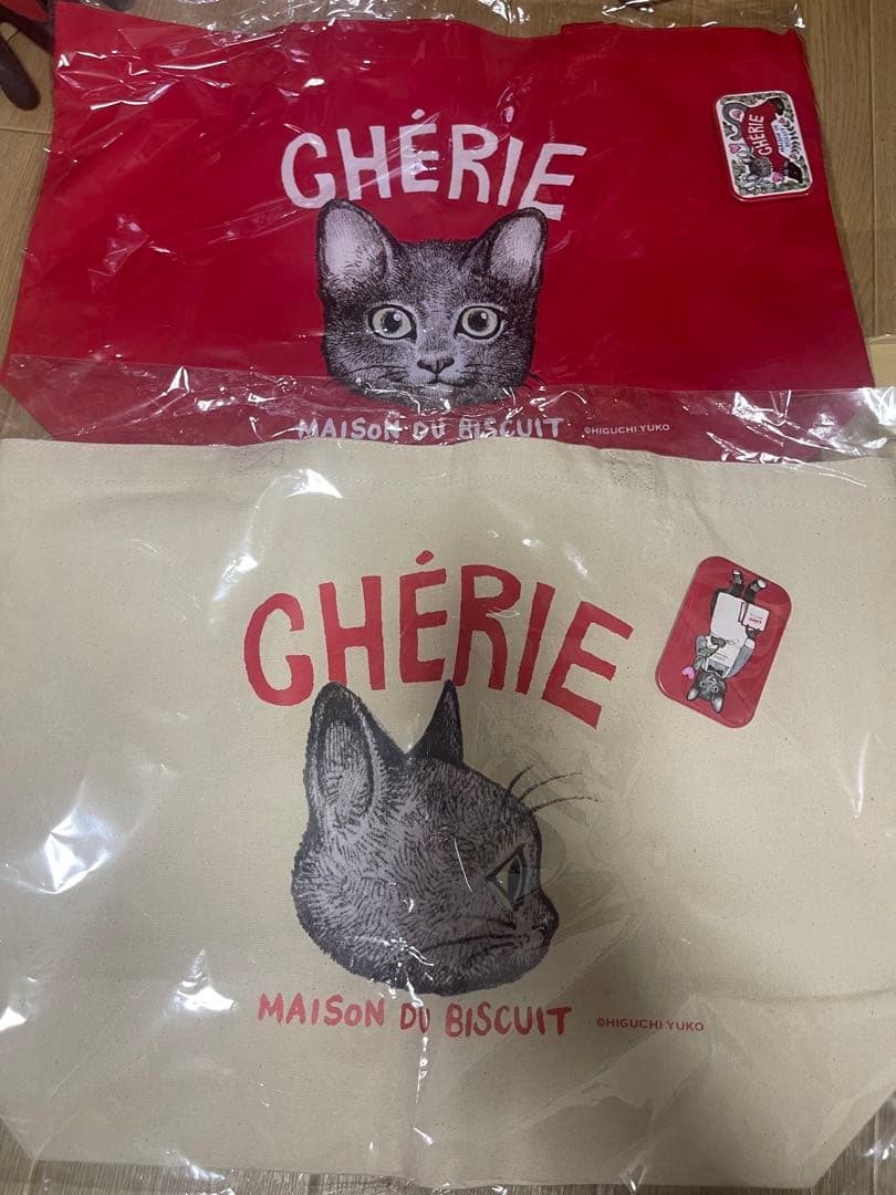 CHERIE×ヒグチユウコ LEO トートバッグ　2色セット
