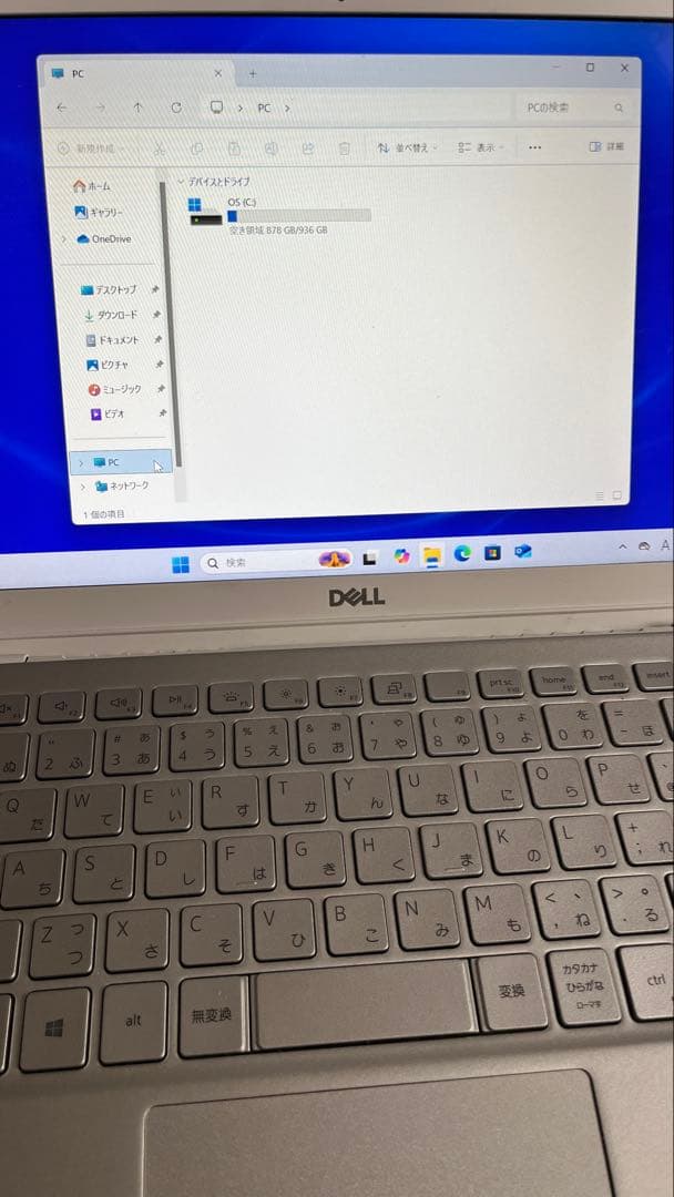 DELL ノートPC Intel Core i7 10th Gen 1TB