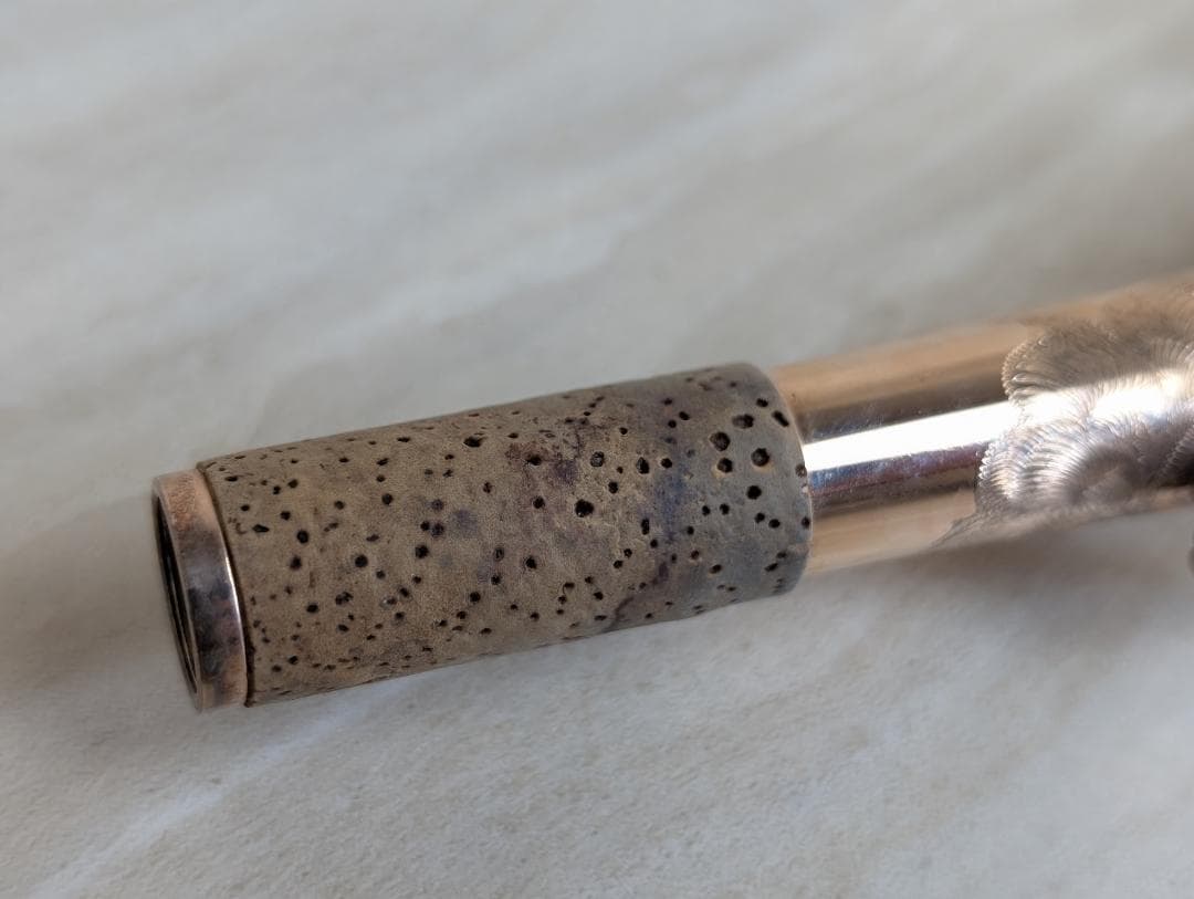 サックス　ネック　SOLID　SILVER　GOLD.P　ゴールドピンク　パーツ