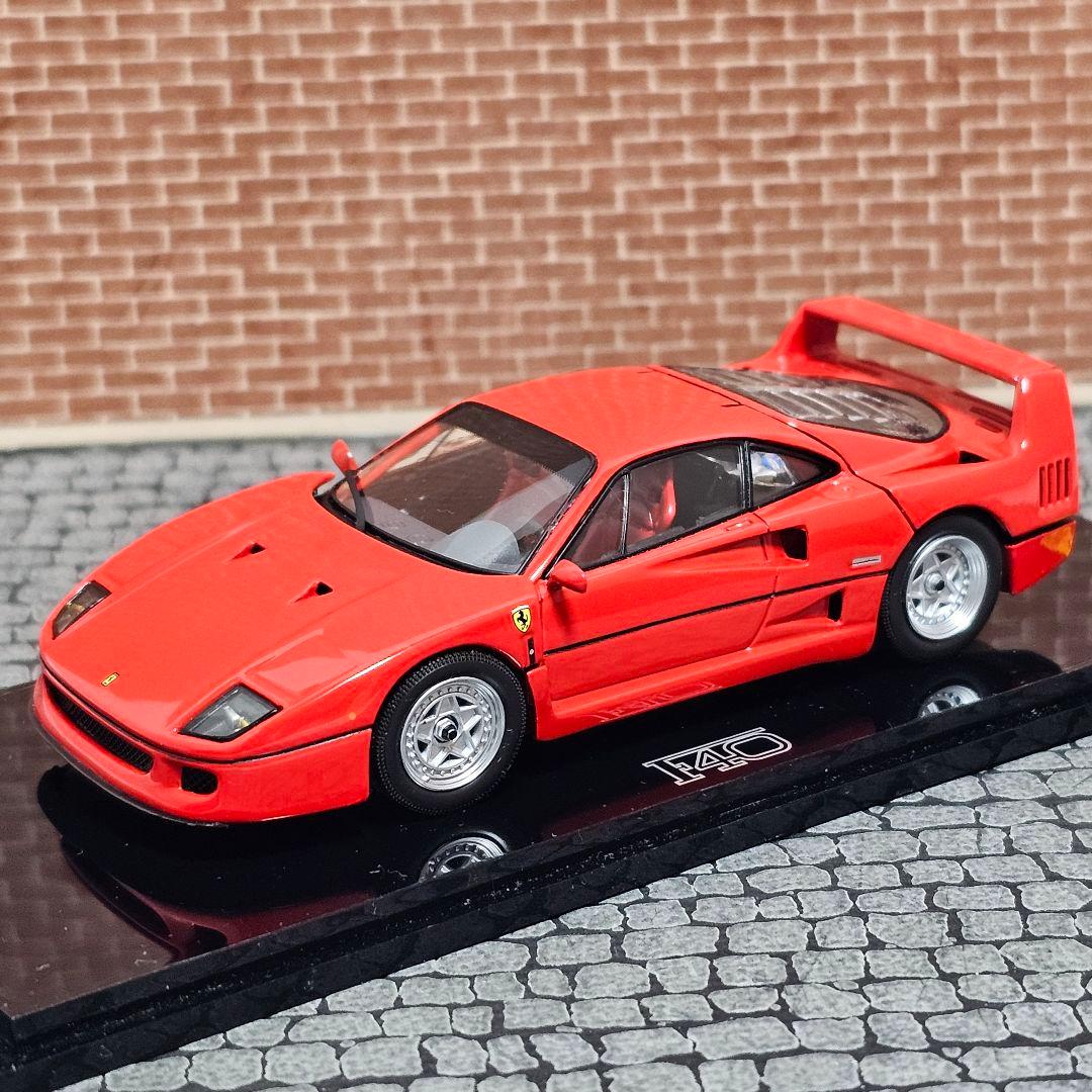 京商 1/43 フェラーリ F40 赤 05041R