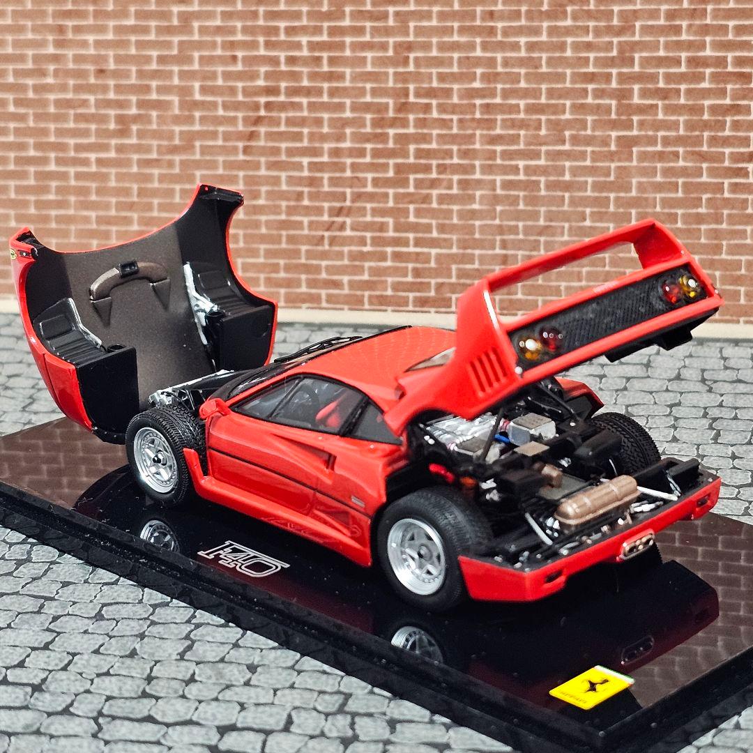 京商 1/43 フェラーリ F40 赤 05041R