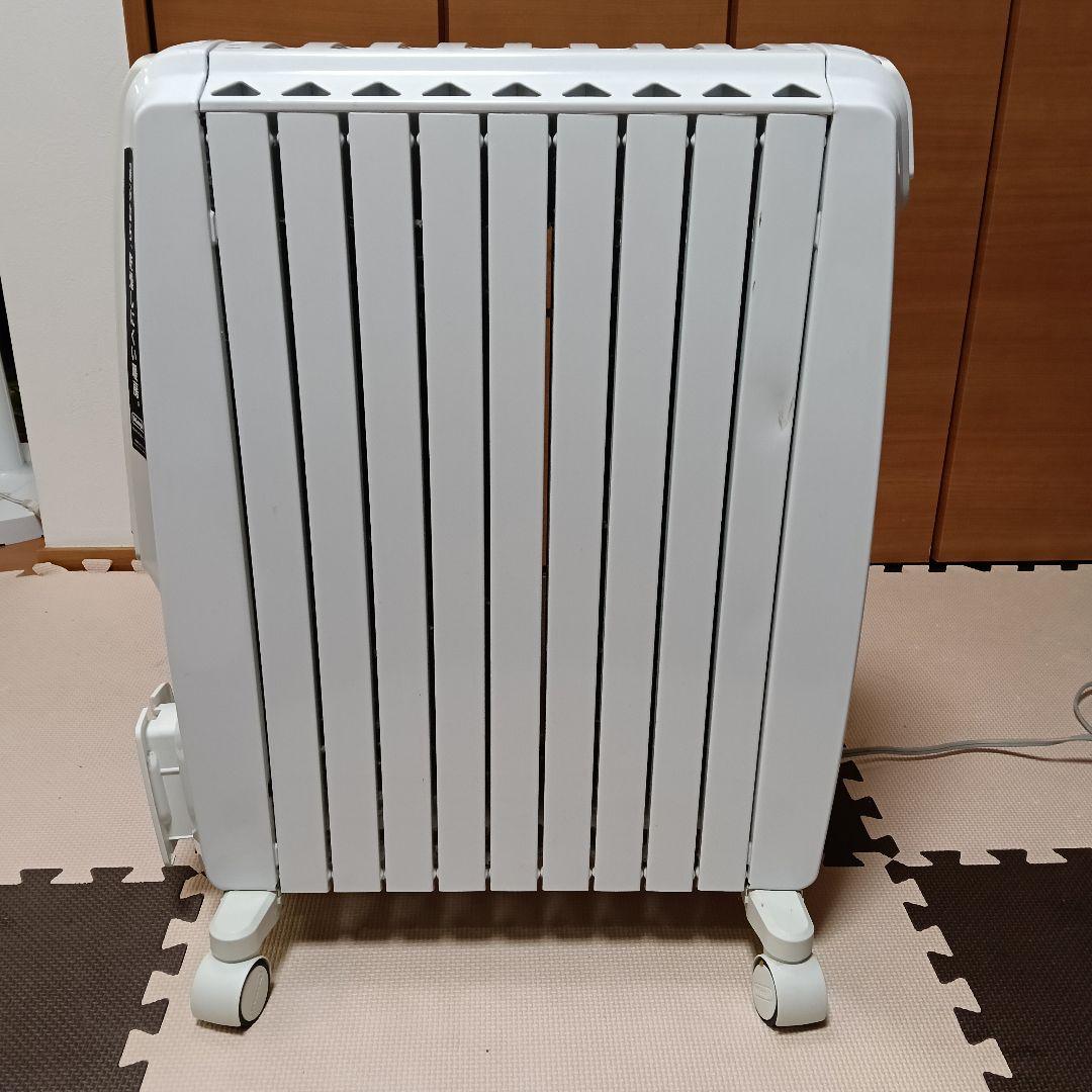デロンギ オイルヒーター DDQ0915-WH 中古 箱有 リモコン付 動作良好