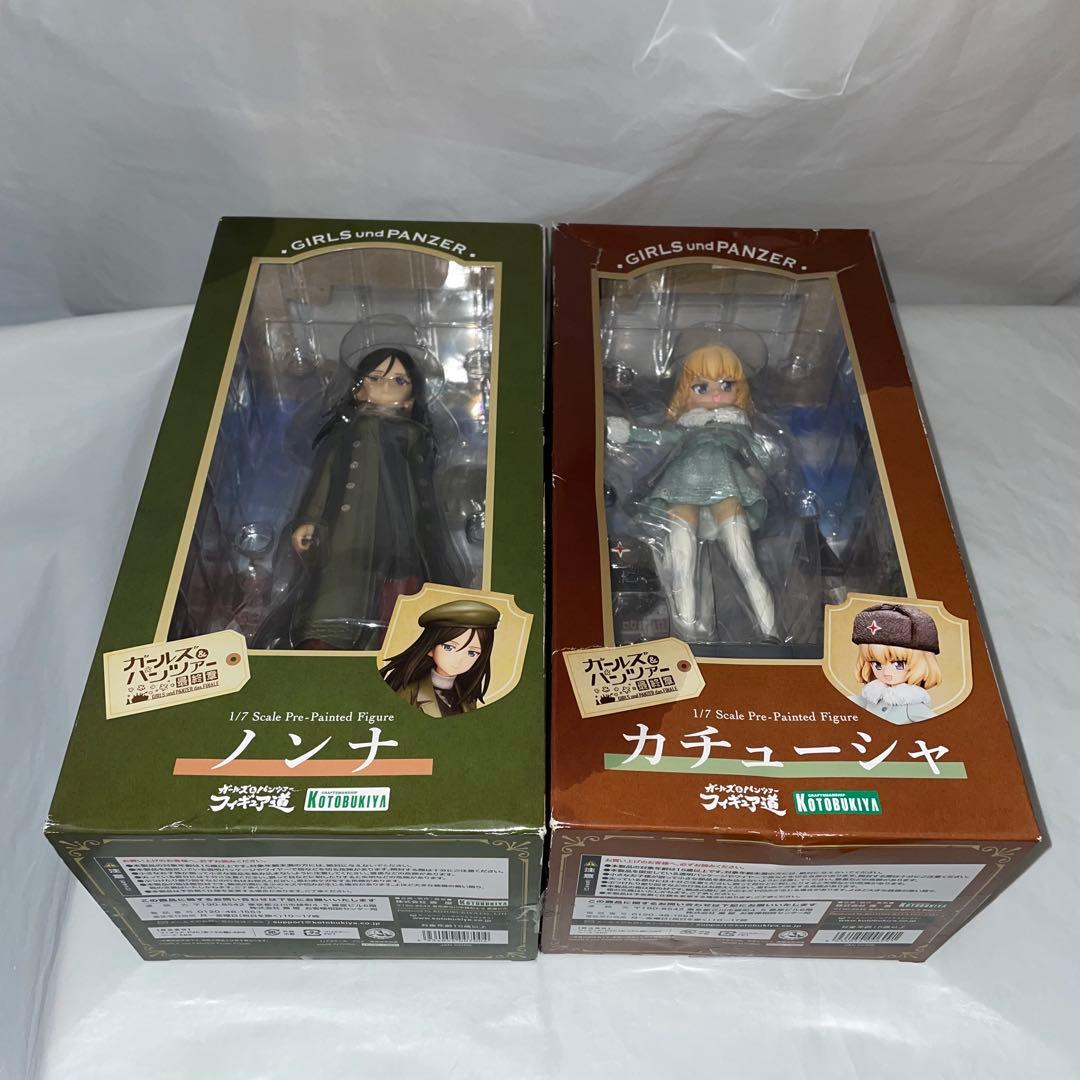 ガールズ＆パンツァー 最終章 カチューシャ ノンナ 1/7 フィギュア 特典付