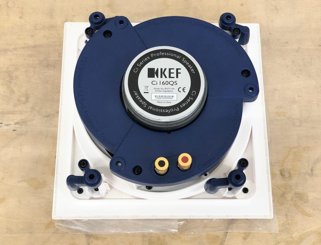 未使用品■KEF■壁埋め込み型スピーカー　Ci160QS　箱無し★ゆうパック