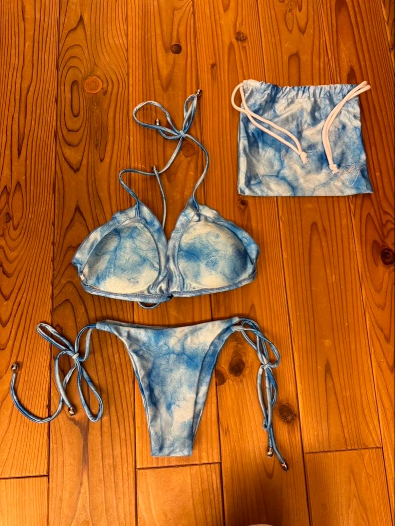 ベストボディジャパン公式　ビキニ M マーブルブルー