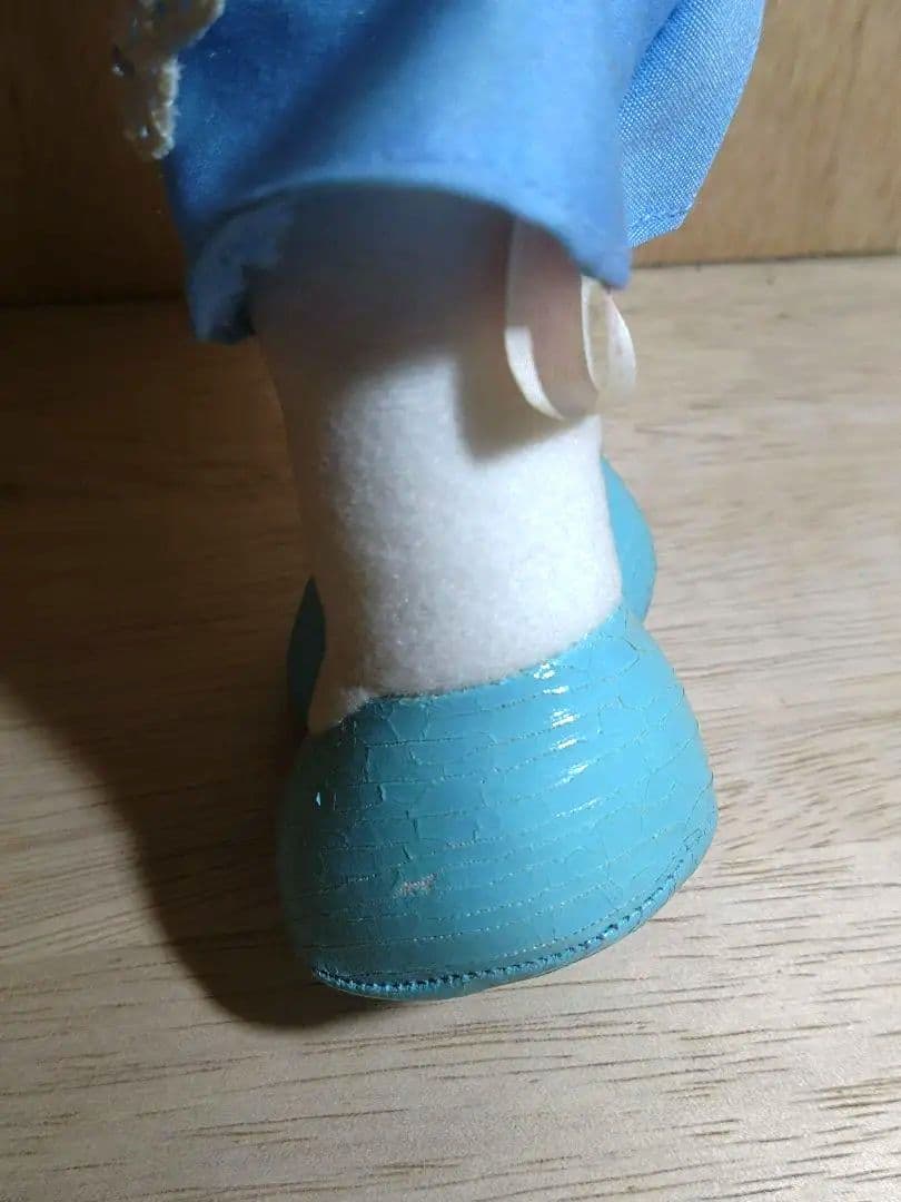 超激レア☆足長キティ☆ウェイトレスコスチュームぬいぐるみ　2003年　非売品