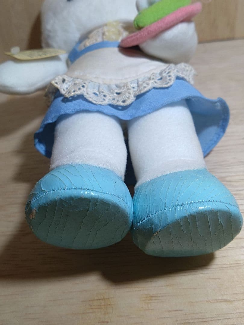 超激レア☆足長キティ☆ウェイトレスコスチュームぬいぐるみ　2003年　非売品