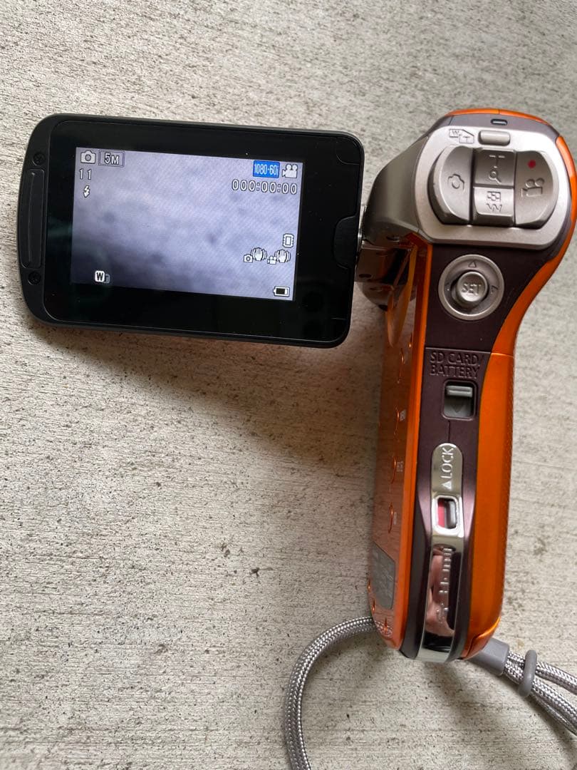 パナソニック　Panasonic ハンディビデオ　HX-WA2 オレンジ