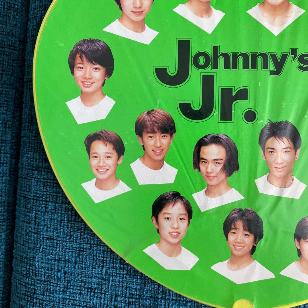 嵐メンバーJohnny's Jr. 時代のうちわ