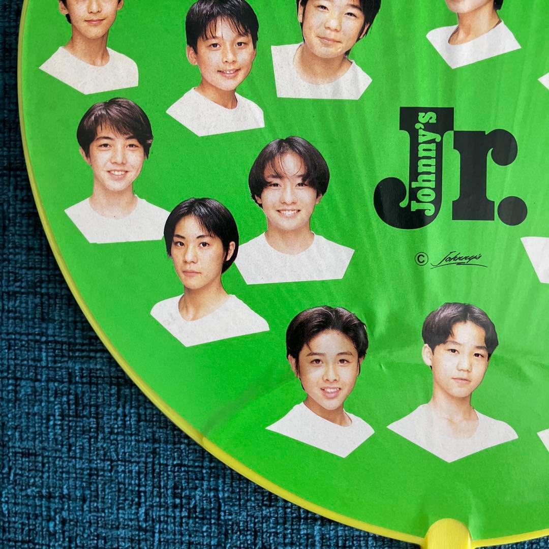 嵐メンバーJohnny's Jr. 時代のうちわ