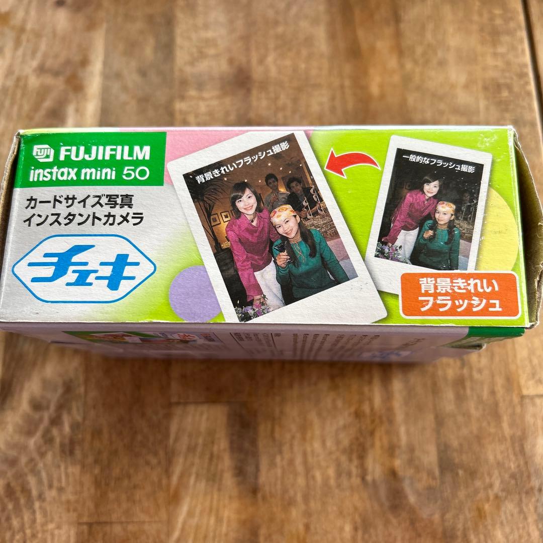 富士フィルム チェキ instax mini 50 シルバー インスタントカメラ
