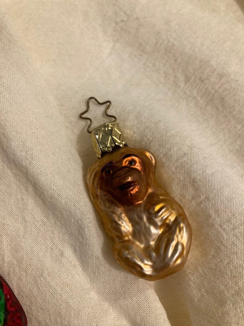 vintage German Inge glass クリスマスオーナメント　6個