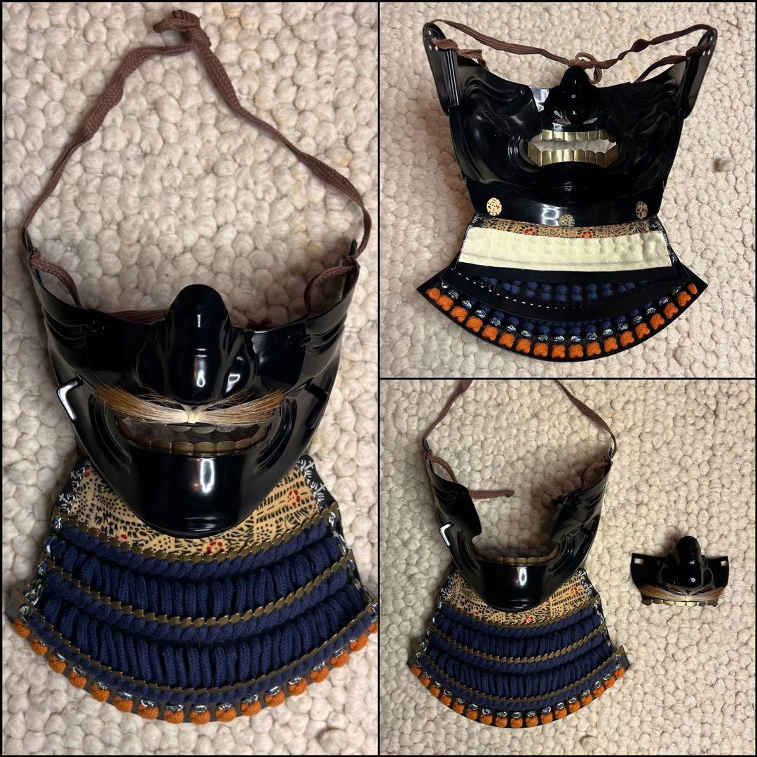 【陽菜(ハル)専用】丸武工房製【現代 甲冑 等身大】鉄地黒胴 当世具足 鎧 一式