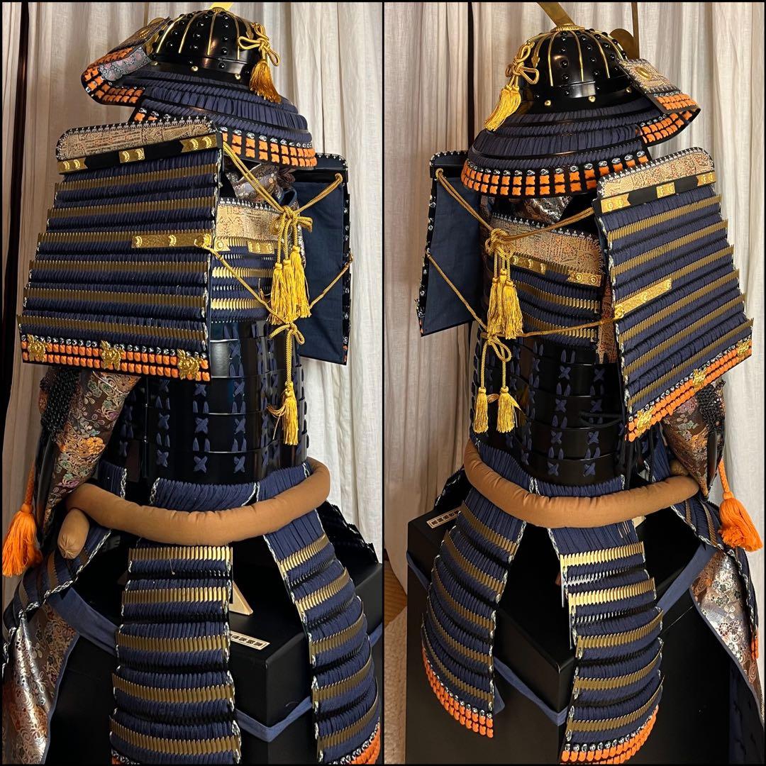 【陽菜(ハル)専用】丸武工房製【現代 甲冑 等身大】鉄地黒胴 当世具足 鎧 一式