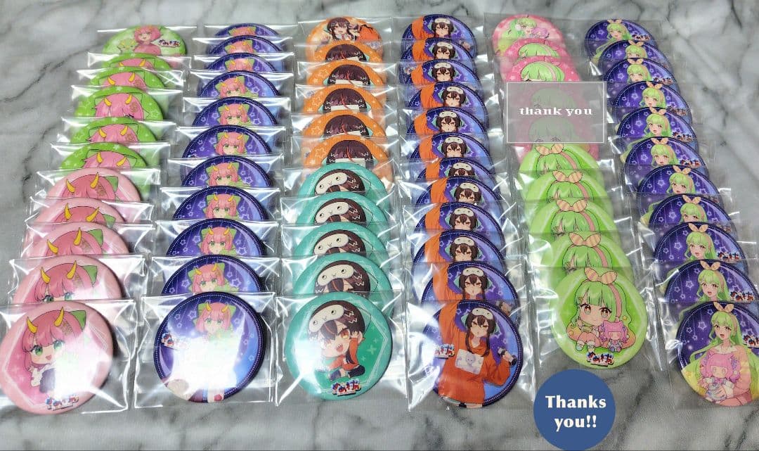 【バラ売り⭕️】めめ村　RED°　前半　後半　缶バッジ