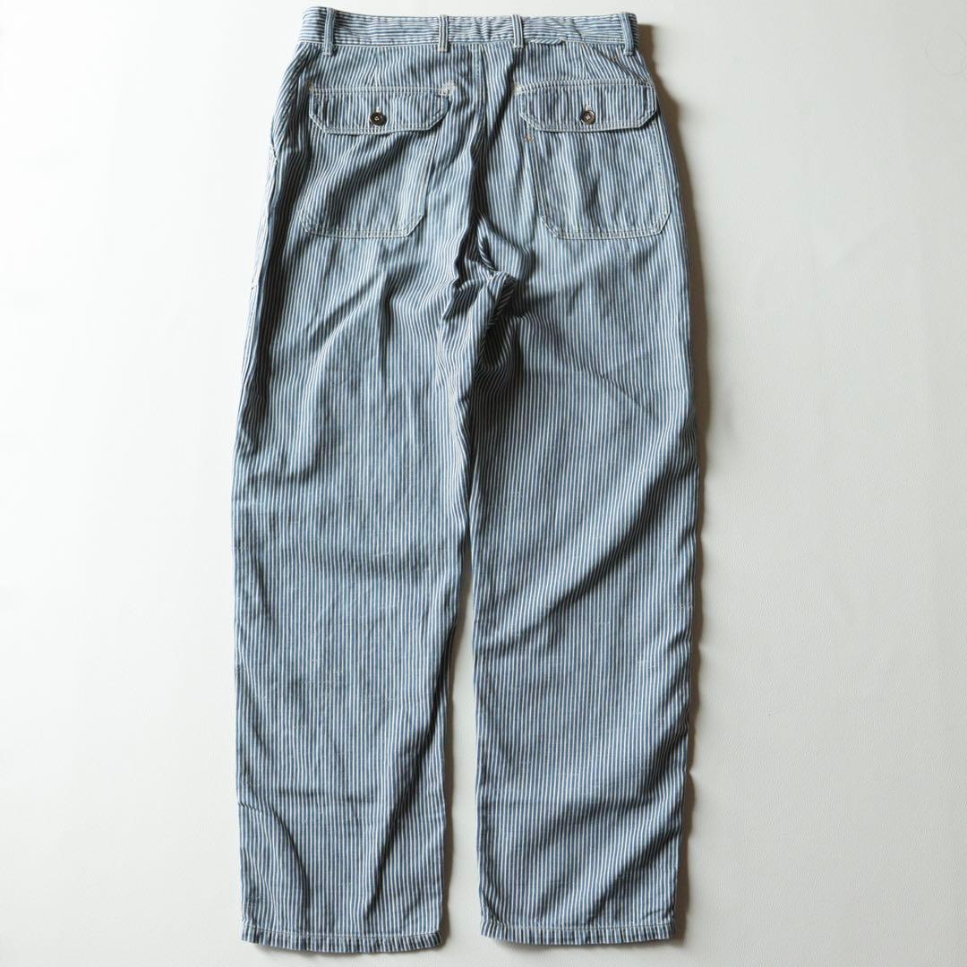 専用商品5182【美品】45R 小麦デニムの908ベイカーパンツ ストライプ