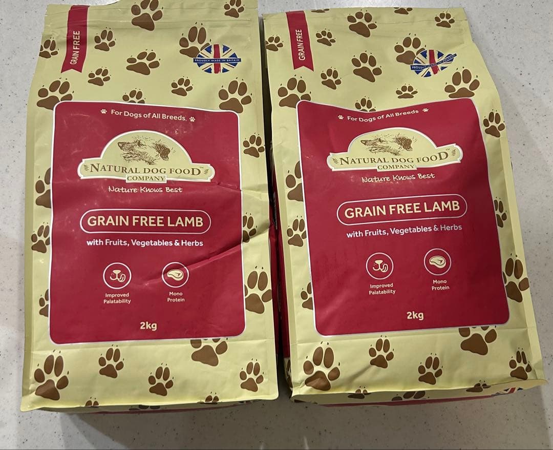 アランズナチュラルドッグフード ラム 2kg✖️2