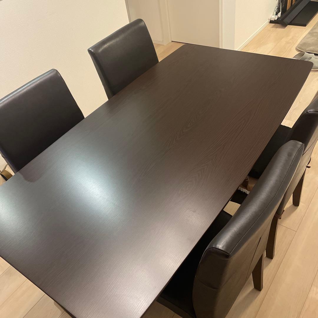 最終値下げ！！！美品　ニトリ　ダイニングテーブル・椅子4脚セット