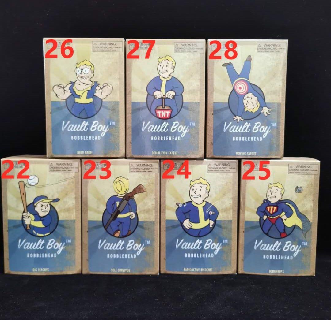 Falloutフォールアウトボルトボーイシリーズ28個フルセット　ボブルヘッド
