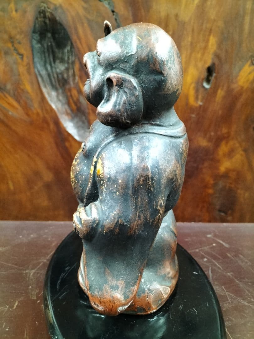 布袋尊　備前焼