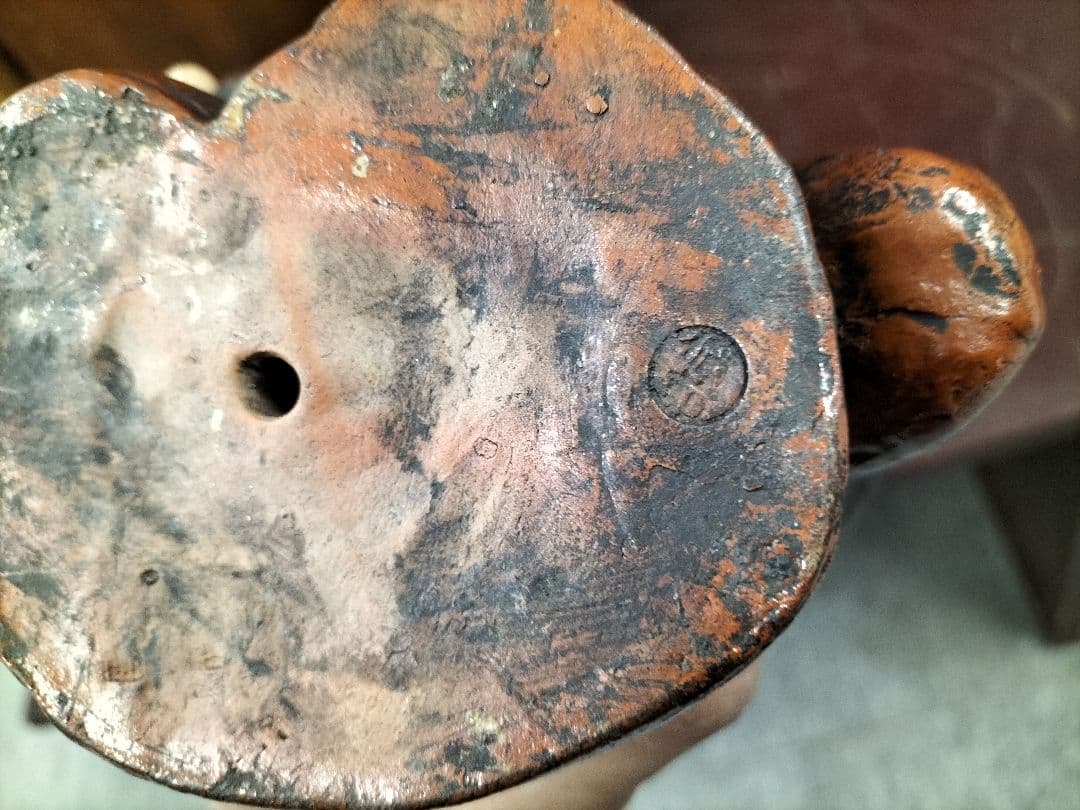 布袋尊　備前焼