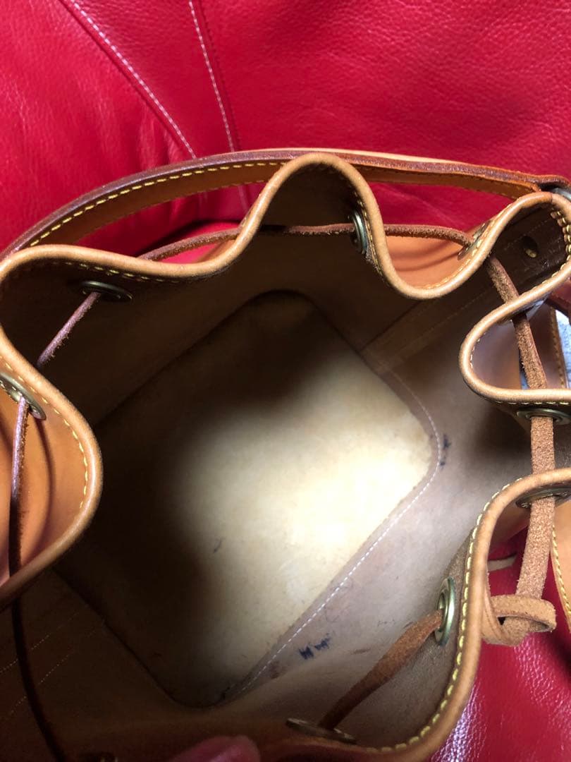 ヌメ革　ヴィトンバック