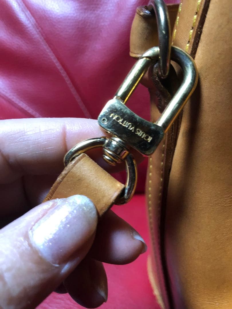 ヌメ革　ヴィトンバック