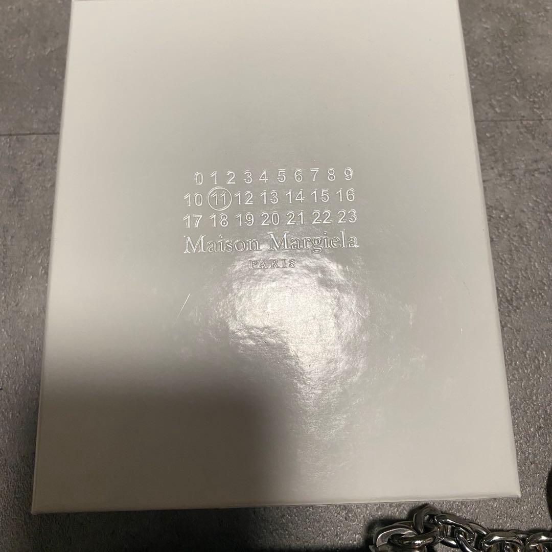 メゾンマルジェラ WALLET ZIP AROUND WITH KEYRING