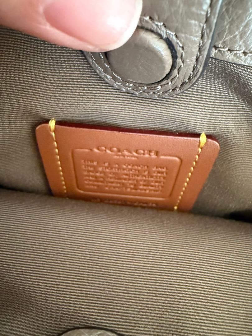 COACH サバンナスモール キャリーオールバッグ