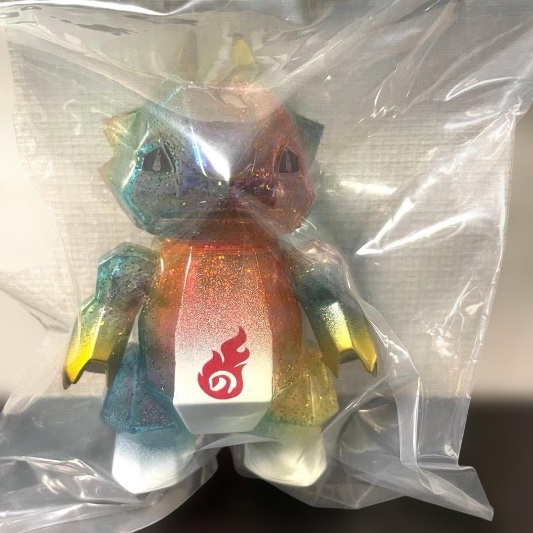 【未開封】nekorat ドラポリゴン(墓場のクリアレインボーVer.）ソフビ