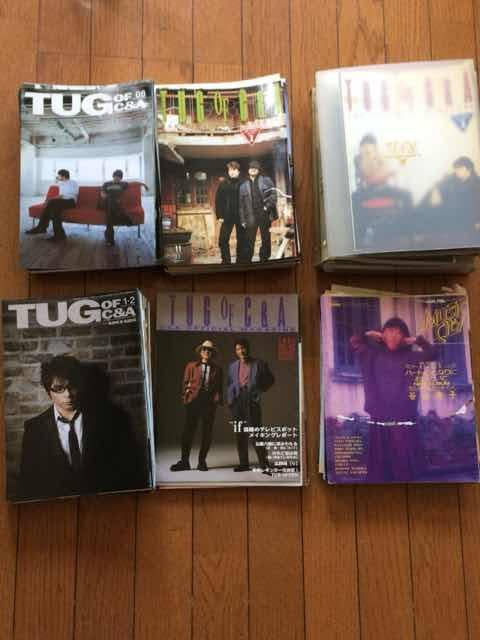 Tug of CHAGE&ASKA ファンクラブ会報 v.17~300(最終号)