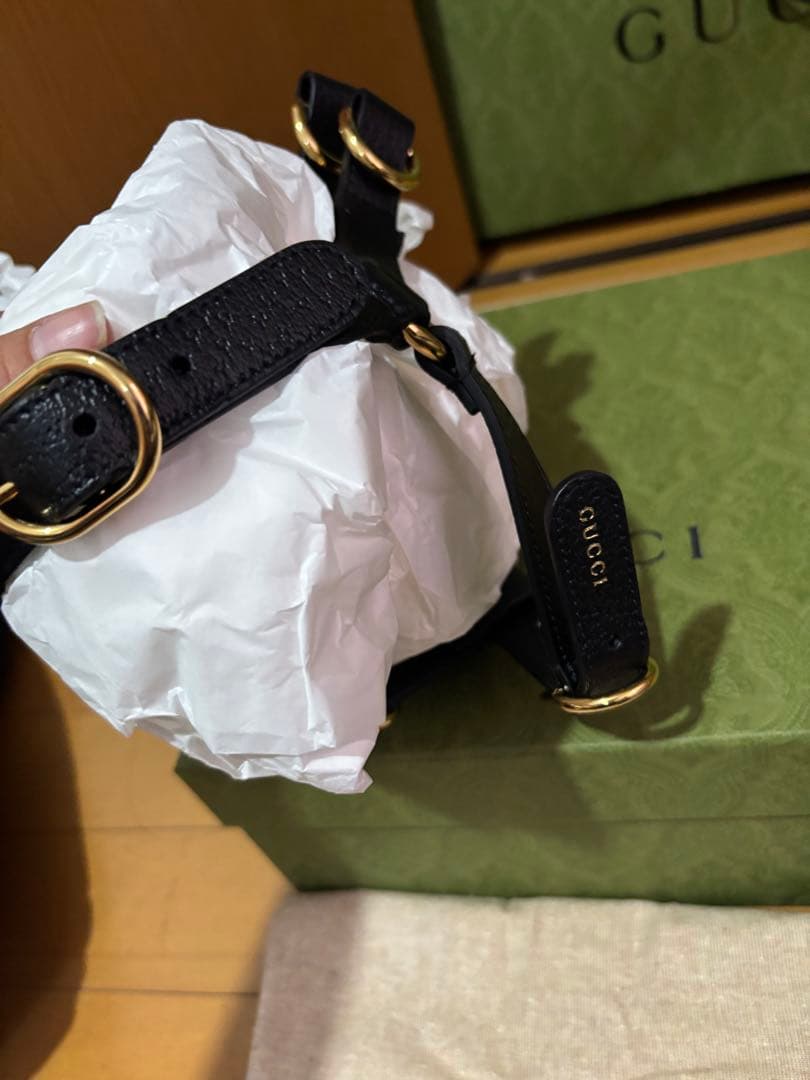 正規店購入★新品 未使用 Gucci オメトリックG ペット ハーネス