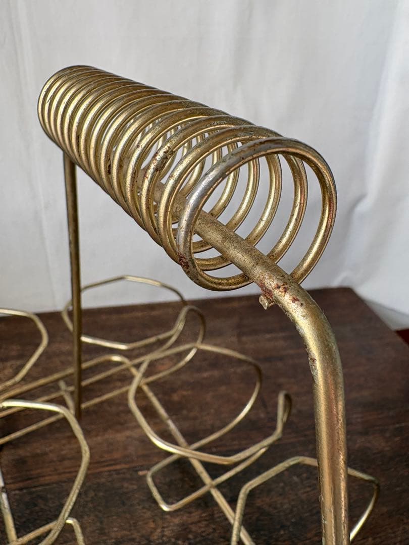 アメリカン雑貨 ビンテージ グラス8個＆グラスホルダー セット