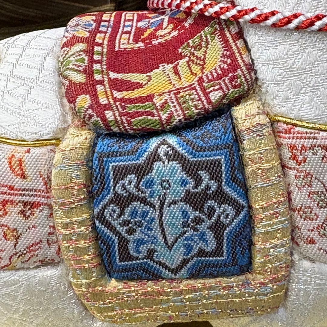 【龍村美術織物】2026年干支木目込み人形「午（うま）」箱付/八千代衿芯2