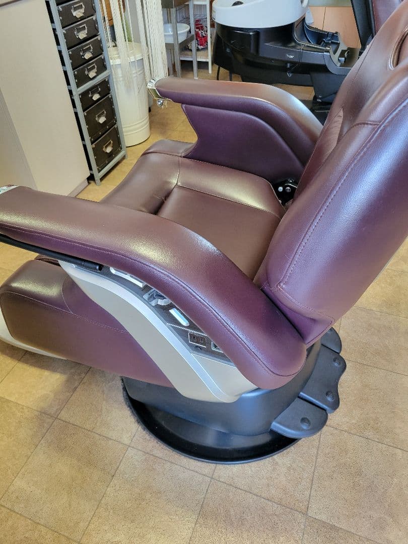 理容椅子 LEGEND レジェンド 茶 タカラベルモント