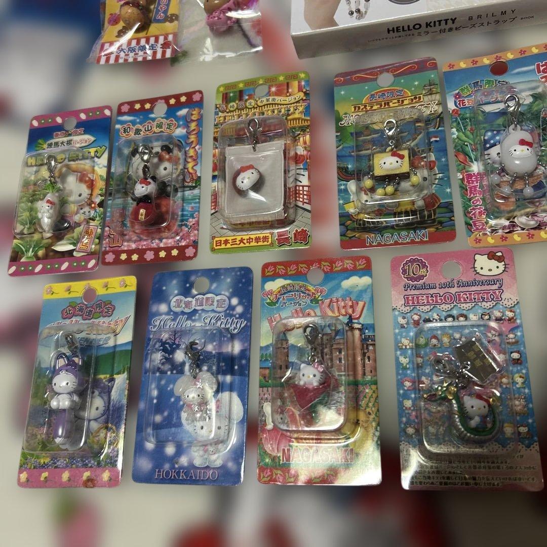 【未使用】ご当地キティ根付けファスナーマスコット